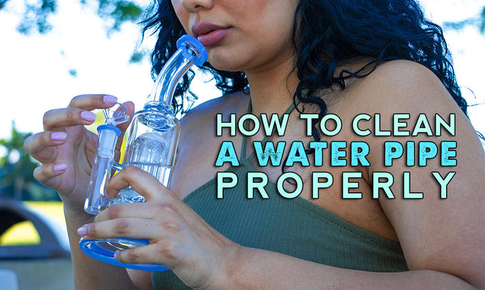 Cómo limpiar una pipa de agua correctamente