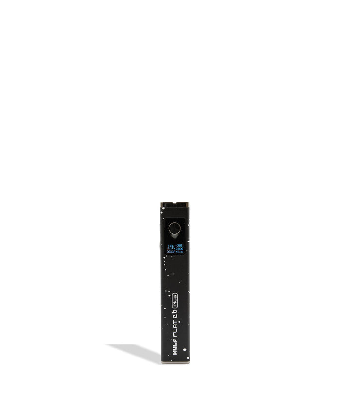 Wulf Mods Flat 2.0 Plus black white spatter on white background
