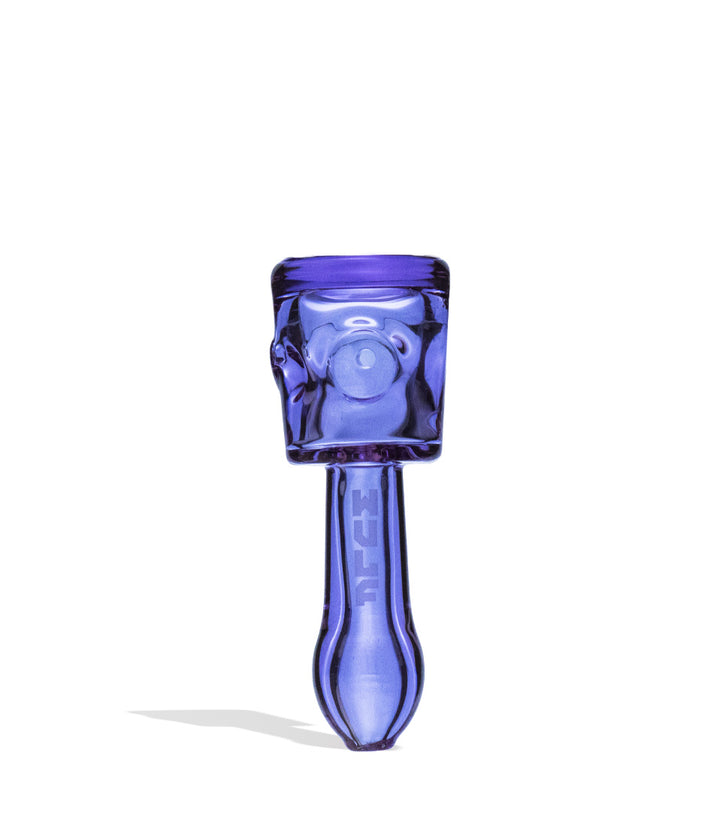Purple front view Wulf Mods Bell Hand Pipe on white background