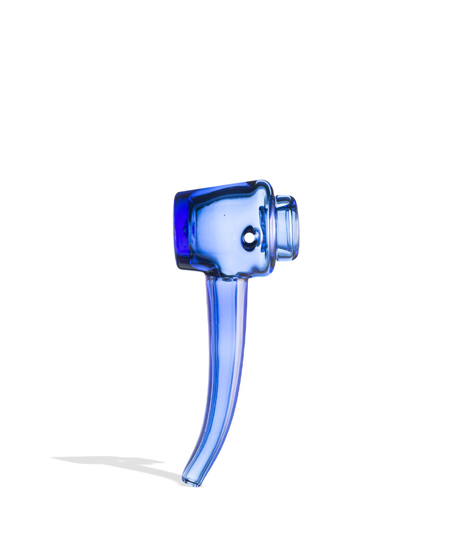 Blue left view Wulf Mods Hive Hand Pipe on white background