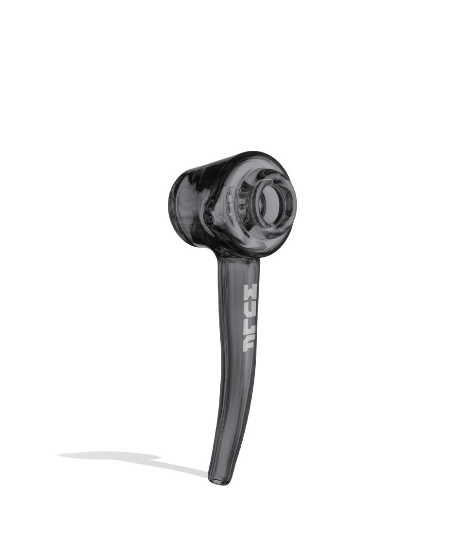 Smoke side view Wulf Mods Hive Hand Pipe on white background