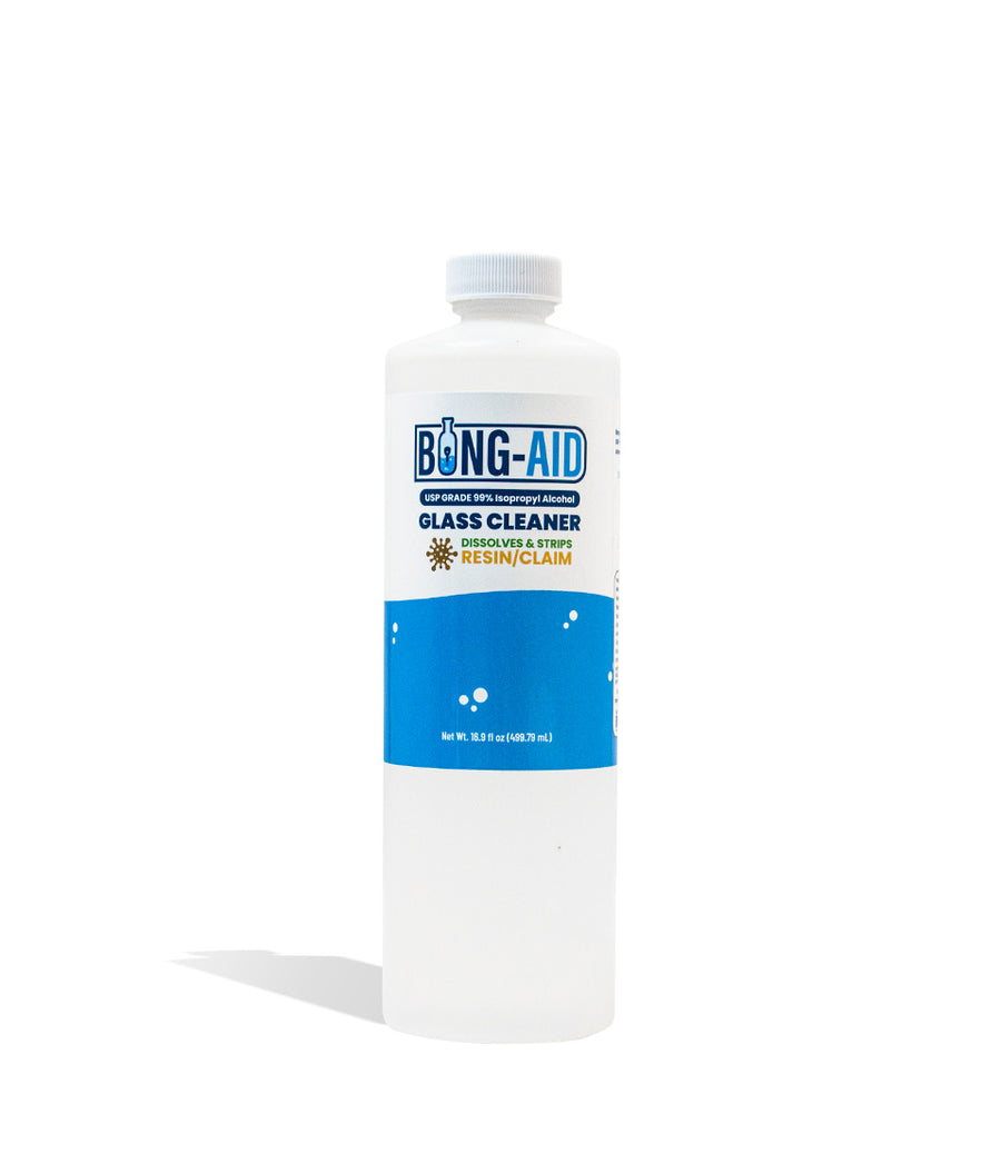 Bong Aid 16oz Glass Cleaner on white studio background