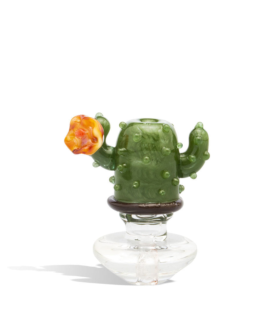 Cactus Empire Glassworks Puffco Peak Custom Carb Cap on white studio background