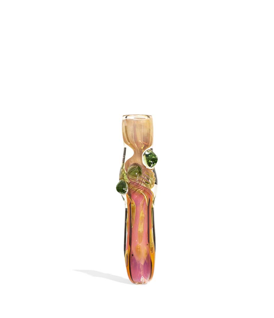 Gold Chillum on white background