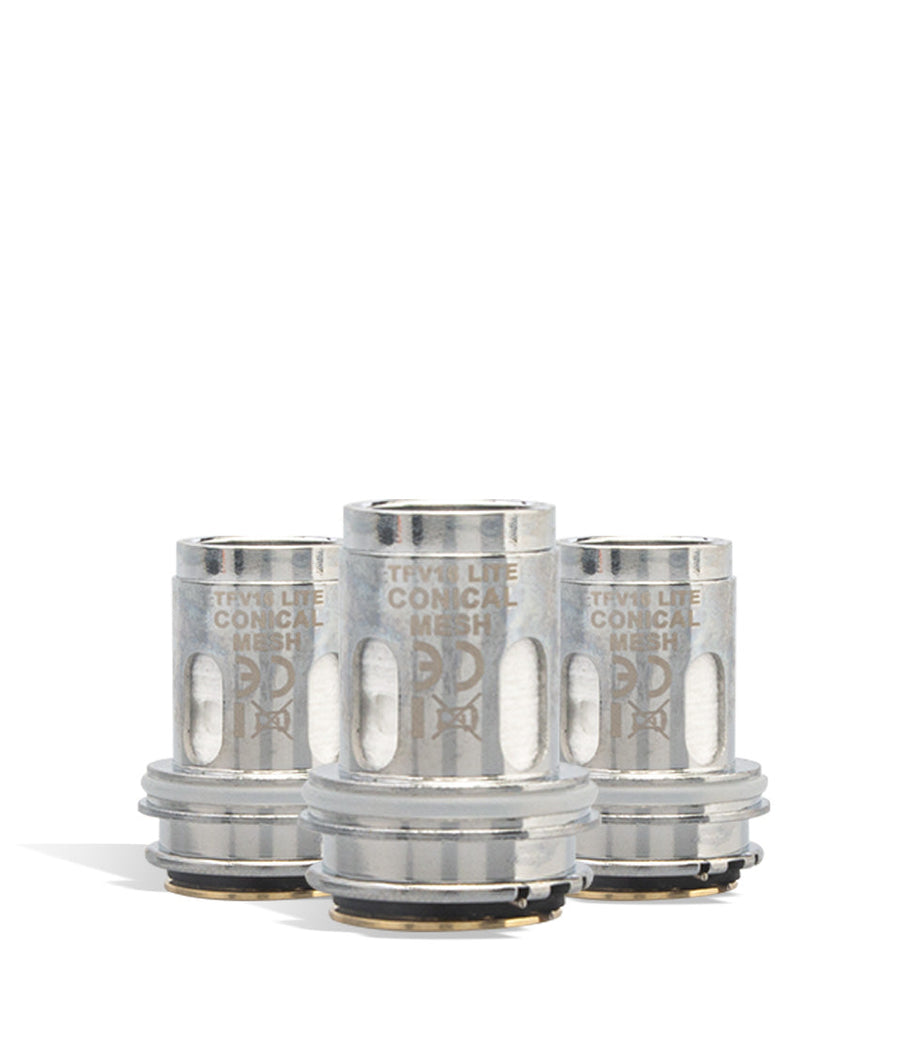 SMOK TFV16 Lite Conical Mesh Coils 0.2 ohm 3pk on white background