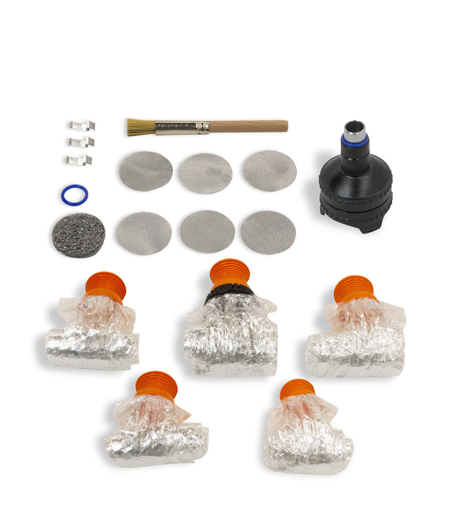 Storz & Bickel Volcano Vaporizer Easy Valve Starter Set on white studio background